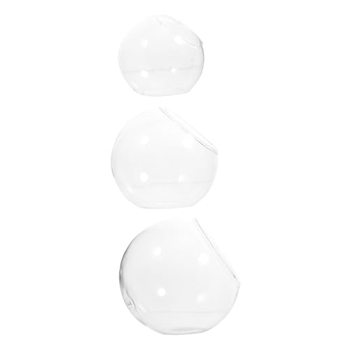 AKOOSY 3 Stück Teiliges Transparente Glasflaschen mit Schrägem Mund DIY Terrarium Vasen für Moospflanzen Dekorative Glasbehälter für Wohn und Bürodeko AKOOSY 3 Stück Teiliges Transparente Glasflaschen mit Schrägem Mund DIY Terrarium Vasen für Moospflanzen Dekorative Glasbehälter für Wohn und Bürodeko von AKOOSY