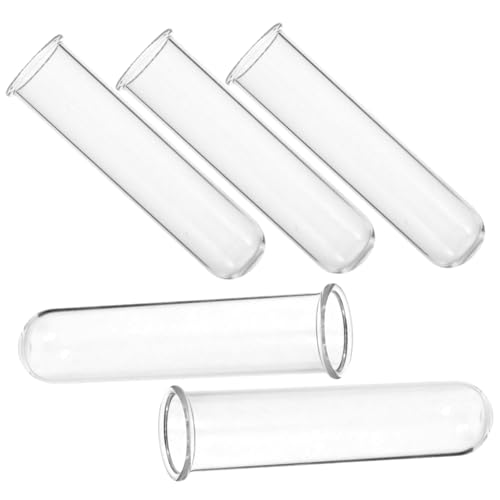 AKOOSY 5 Stück Teiliges Reagenzglas für Pflanzenvermehrung Transparente Pflanzenvase aus Robustem Sichtbare Wurzelbeobachtung Vielseitig als Hydroponik Terrarium und Dekoration Geeignet AKOOSY 5 Stück Teiliges Reagenzglas für Pflanzenvermehrung Transparente Pflanzenvase aus Robustem Sichtbare Wurzelbeobachtung Vielseitig als Hydroponik Terrarium und Dekoration Geeignet von AKOOSY
