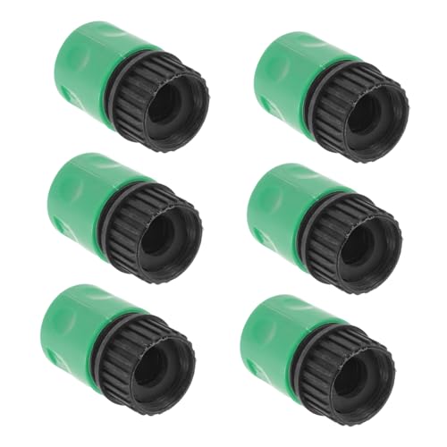 AKOOSY 6 Stück Teiliges Garten Schlauchadapter Schnellverschluss Kunststoffanschluss Hochdruck Schlauchverbinder für Gartenbewässerung und Wassergeräte AKOOSY 6 Stück Teiliges Garten Schlauchadapter Schnellverschluss Kunststoffanschluss Hochdruck Schlauchverbinder für Gartenbewässerung und Wassergeräte von AKOOSY