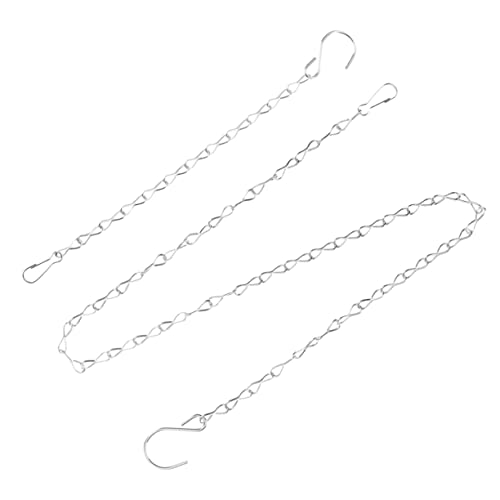 AKOOSY 8 Stück Metallene Hängeketten für Vogelhäuser Pflanzenampeln Laternen und Blumenkörbe Teiliges Wetterfest Einfach zu Montieren und Höhenverstellbar AKOOSY 8 Stück Metallene Hängeketten für Vogelhäuser Pflanzenampeln Laternen und Blumenkörbe Teiliges Wetterfest Einfach zu Montieren und Höhenverstellbar von AKOOSY