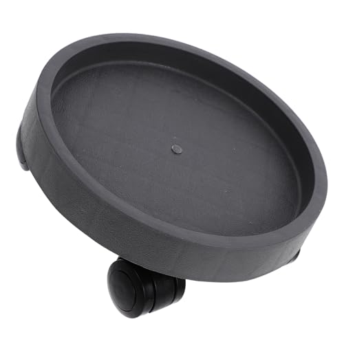 AKOOSY Abnehmbares Blumentopf Tablett mit Versteckten Mobiles Pflanzenuntersetzer Tray Wasserfest rutschfest Geeignet für Drinnen und Draußen Rad Pflanzenroller von AKOOSY