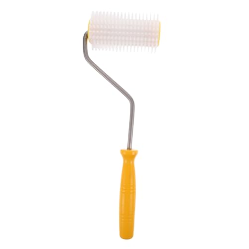 AKOOSY Multifunktionaler Bienenzucht Honigschaber mit Ergonomischem Griff Robuster Wabenentdeckelungsroller für Effiziente Honigernte Leichtes Imker Zubehör zur Schnellen und Sicheren AKOOSY Multifunktionaler Bienenzucht Honigschaber mit Ergonomischem Griff Robuster Wabenentdeckelungsroller für Effiziente Honigernte Leichtes Imker Zubehör zur Schnellen und Sicheren von AKOOSY