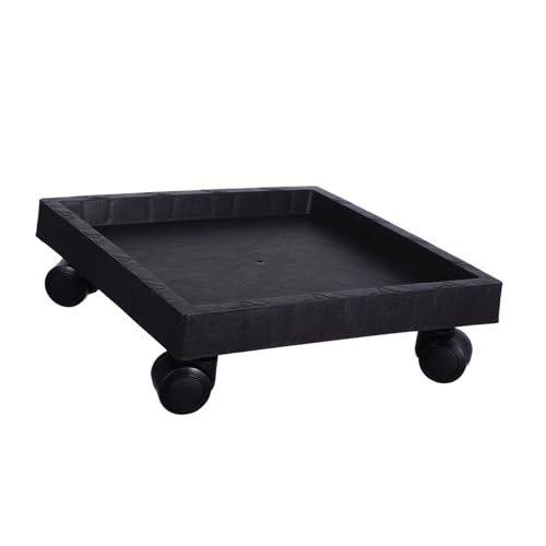 AKOOSY Pflanzenroller mit Rädern Quadratischer Blumentopfständer für Garten Balkon und Innenbereich Robust Einfach zu Reinigen für Pflanzentöpfe AKOOSY Pflanzenroller mit Rädern Quadratischer Blumentopfständer für Garten Balkon und Innenbereich Robust Einfach zu Reinigen für Pflanzentöpfe von AKOOSY