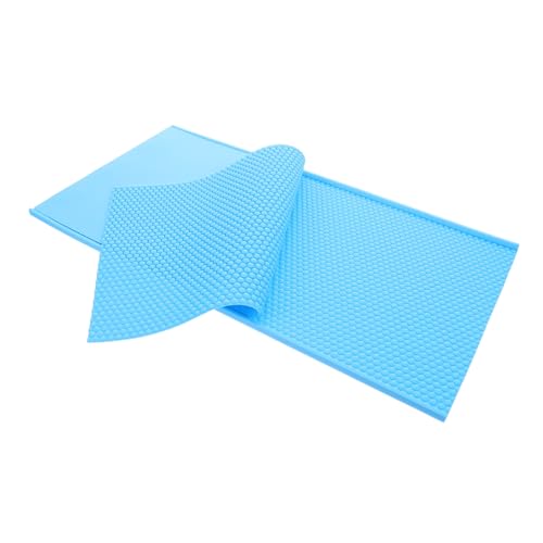 AKOOSY Silikonform für Bienenwachs Waben-Prägematrize Honigwaben-wachsmacher DIY-bienenwachs-Kunst Wiederverwendbar Leicht zu Reinigen Hellblau Geeignet für Imker und Bastler von AKOOSY