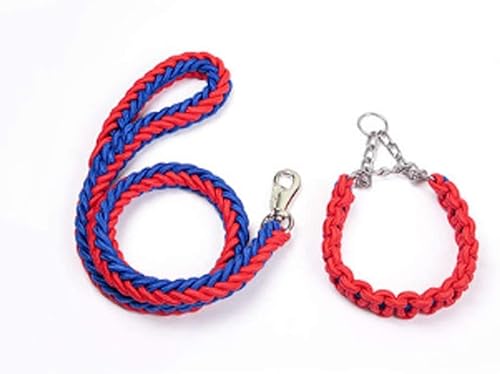 Hundeleine kleine Hunde leicht Traktionsseil Gehseilkette Explosionsgeschützte mittelgroße Halsbandkette Heimtierbedarf Traktionsseil (Color : B, Size : B(M)) von AKSHVA