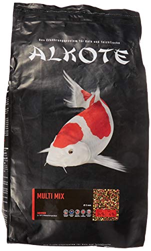 AL-KO-TE, 1-Jahreszeitenfutter für Kois, Sommermonate, Schwimmende Pellets, 3 mm, Hauptfutter Multi Mix, 3 kg von AL-KO-TE