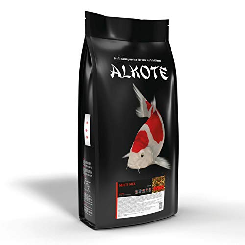 AL-KO-TE, 1-Jahreszeitenfutter für Kois und Zierfische, Sommermonate, Schwimmende Pellets, 6 mm, Hauptfutter Multi Mix, 9 kg AL-KO-TE, 1-Jahreszeitenfutter für Kois und Zierfische, Sommermonate, Schwimmende Pellets, 6 mm, Hauptfutter Multi Mix, 9 kg von AL-KO-TE