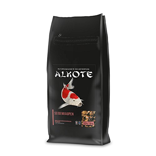 AL-KO-TE, Snack zur Nahrungsergänzung für Kois zum Hauptfutter, Seidenraupen, 1,5 kg von AL-KO-TE