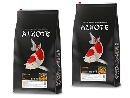 AL-KO-TE Profi Mix 6 mm | 2X 9kg Koifutter Vorteilspackung von AL-KO-TE