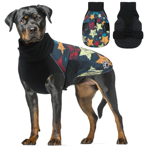ALAGIRLS Hundemantel Winter Kleine Hunde Wasserdicht Regenjacke Warm ALADC002 ColorfulStarCamo L ALAGIRLS Hundemantel Winter Kleine Hunde Wasserdicht Regenjacke Warm ALADC002 ColorfulStarCamo L von ALAGIRLS