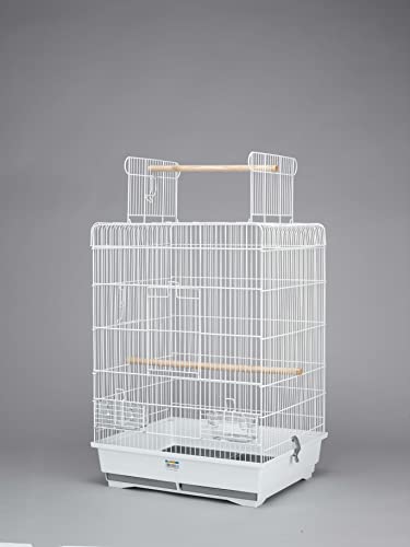 Ibis - Großer Vogelkäfig - 47,5 x 39,5 x 65,5 cm - Ideal für robuste Vögel - mit klappbaren Türen und Türen - leicht zu entfernen und zu reinigen - Alamber Ibis - Großer Vogelkäfig - 47,5 x 39,5 x 65,5 cm - Ideal für robuste Vögel - mit klappbaren Türen und Türen - leicht zu entfernen und zu reinigen - Alamber von ALAMBER
