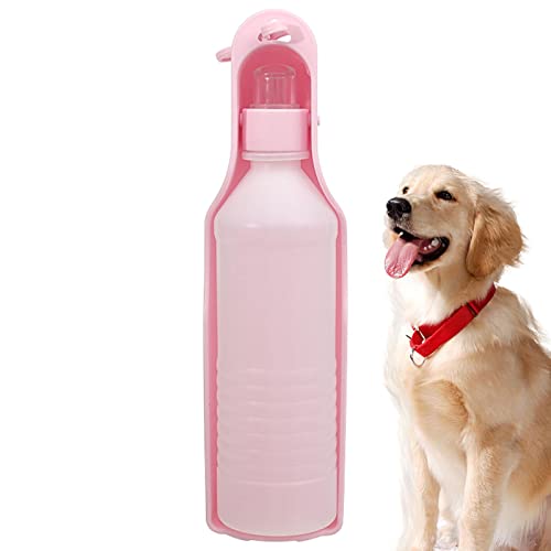 Haustier-Reiseflasche - Welpenwasserspender - Faltbare Hundewasserflaschen zum Spazierengehen, auslaufsicherer Outdoor-Reise-Wassernapf für Hunde, Katzen, Kaninchen, KOT-au von ALASSE