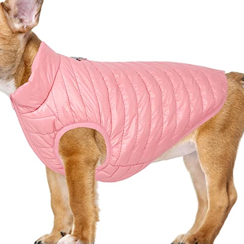 KOT-au Hundeweste, warmer Hundepullover, Stoff, Winter-Fleece-Weste, Hundepullover – warmes kaltes Wetter, leichte Outdoor-Bekleidung für kleine, mittelgroße und große Hunde von ALASSE