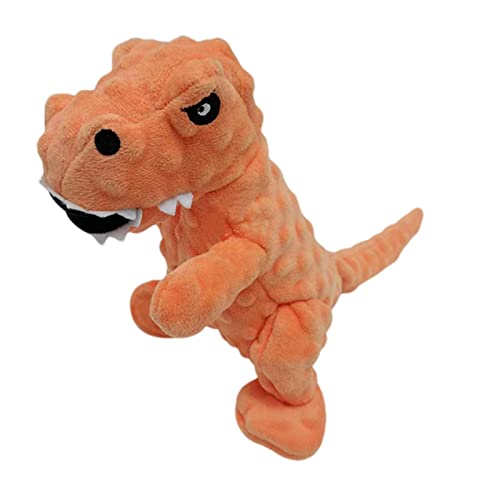 Plüsch-Dinosaurier-Quietsch-Hundespielzeug – Grunting Dinosaurier-Hundespielzeug, das für kleine, mittelgroße und große Hunde, Quietsch-Kautraining Welpenzubehör, langlebiges von ALASSE