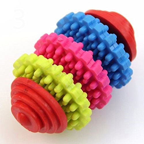 alkyoneus Pets Hunde Puppy Colorful Gummi Dental Zahnen Zahnfleisch kauen Spielzeug von Alcyoneus