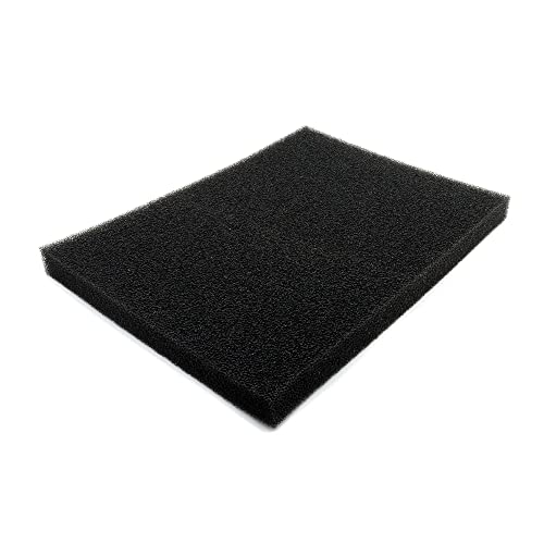 ALEGI Aquarium-Filterschwamm-Pad, 30/40 PPI, Bio-Schwamm, Filtermedien, zuschneidbarer Schaumstoff für Aquarien, 39,4 x 30 x 3 cm, 30 PPI von ALEGI