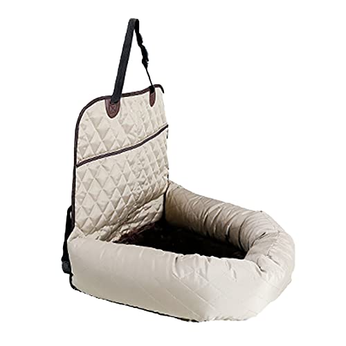 ALEjon Beige Dual-Use-Hundeautositz und Heimbett: abnehmbar und waschbar, Haustiersicherheit und mehr Reisekomfort ALEjon Beige Dual-Use-Hundeautositz und Heimbett: abnehmbar und waschbar, Haustiersicherheit und mehr Reisekomfort von ALEjon