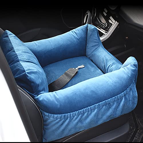 ALEjon Blue Dog Autositz: Tragbarer Haustiersitz mit abnehmbarem und waschbarem Bett – perfekt für Reisen und den Heimgebrauch von ALEjon