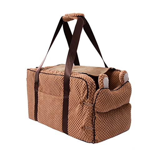 ALEjon Gelbe Hundereisetasche: Multifunktionale Sitzerhöhung und Bequeme Autokonsole für kleine Hunde ALEjon Gelbe Hundereisetasche: Multifunktionale Sitzerhöhung und Bequeme Autokonsole für kleine Hunde von ALEjon