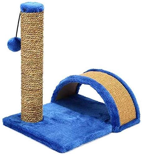 ALEjon Katzenklettergerüst, Katzenkratzbaum, Katzensprungplattform, Katzenspielzeug Plus Schleifklauenbrett, Haustiernest,Blau ALEjon Katzenklettergerüst, Katzenkratzbaum, Katzensprungplattform, Katzenspielzeug Plus Schleifklauenbrett, Haustiernest,Blau von ALEjon