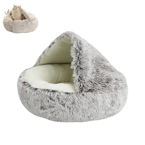 ALEjon Plüsch-Donut-Hundebett – beruhigendes Katzenbett mit flauschigem Plüsch-Kätzchenbett, Rutschfester Unterseite, weichem und gemütlichem Haustierkissen, selbstwärmendes WelpenbettcoffeeBxl ALEjon Plüsch-Donut-Hundebett – beruhigendes Katzenbett mit flauschigem Plüsch-Kätzchenbett, Rutschfester Unterseite, weichem und gemütlichem Haustierkissen, selbstwärmendes WelpenbettcoffeeBxl von ALEjon