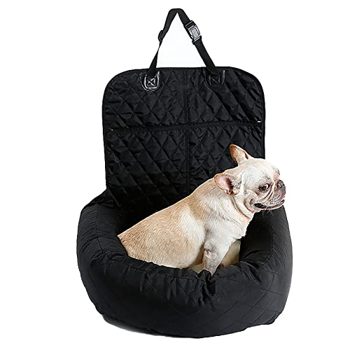 ALEjon Schwarzer Dual-Use-Hundeautositz und Heimbett: Sicher, waschbar und reisefreundlich ALEjon Schwarzer Dual-Use-Hundeautositz und Heimbett: Sicher, waschbar und reisefreundlich von ALEjon