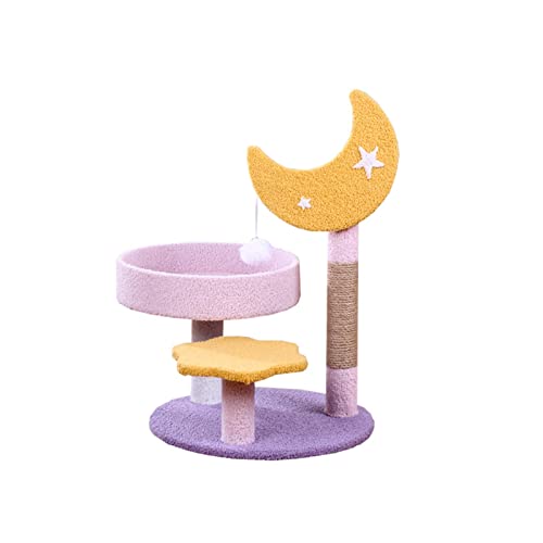 Dreistufiges Katzenmöbel: Mehrstufiger Katzenturm mit Kratzflächen, Versteckecke und Sprungplattform – ideal zum Spielen und Ausruhen Dreistufiges Katzenmöbel: Mehrstufiger Katzenturm mit Kratzflächen, Versteckecke und Sprungplattform – ideal zum Spielen und Ausruhen von ALEjon