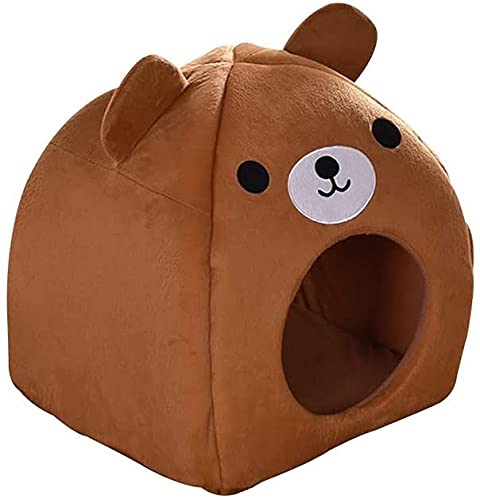 Höhlenhaus für Welpen und Katzen – gemütliche Bettwäsche, Flauschiger Ruhebereich, Innenhütte mit Kissen für Ihr geliebtes Haustier 38 x 38 x 43 cm Höhlenhaus für Welpen und Katzen – gemütliche Bettwäsche, Flauschiger Ruhebereich, Innenhütte mit Kissen für Ihr geliebtes Haustier 38 x 38 x 43 cm von ALEjon