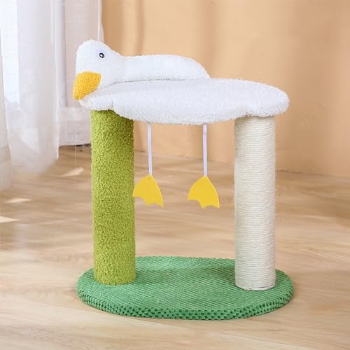 Kitty Haven: Kleiner Kratzbaum aus natürlichem Sisal mit Kratzbäumen und Kratzstange für Katzen und Kätzchen Kitty Haven: Kleiner Kratzbaum aus natürlichem Sisal mit Kratzbäumen und Kratzstange für Katzen und Kätzchen von ALEjon