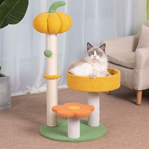 Pet Haven: Kompakter Kratzbaum für den Innenbereich mit Sisalsäule – das ultimative Spielzentrum für Kätzchen Pet Haven: Kompakter Kratzbaum für den Innenbereich mit Sisalsäule – das ultimative Spielzentrum für Kätzchen von ALEjon