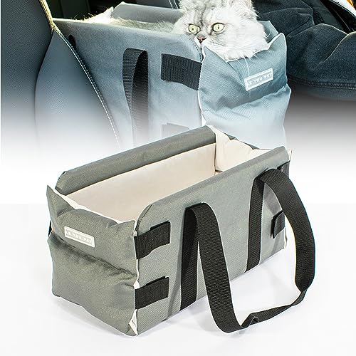 Tragbarer Hundeautositz von ALEjon: waschbar, abnehmbar und universell für alle Jahreszeiten – ideale Reiselösung für Haustiere Tragbarer Hundeautositz von ALEjon: waschbar, abnehmbar und universell für alle Jahreszeiten – ideale Reiselösung für Haustiere von ALEjon