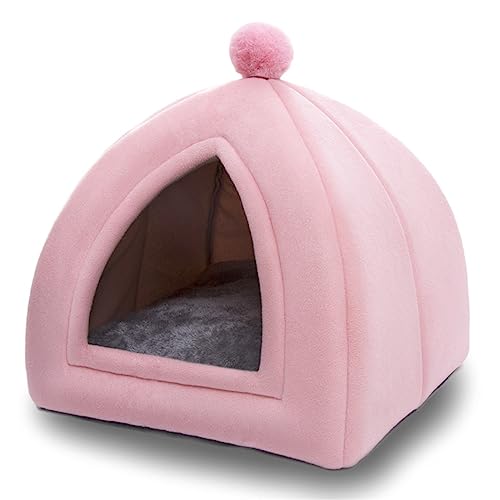 XL Rosa Haustierbettzelt: Gemütliches Haus für Katzen und Welpen XL Rosa Haustierbettzelt: Gemütliches Haus für Katzen und Welpen von ALEjon