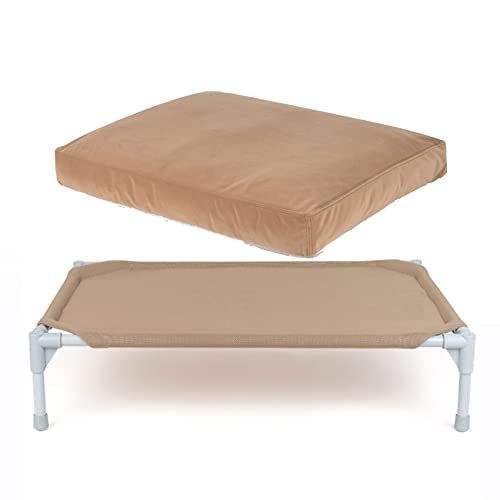 Erhöhtes Haustierbett, erhöhtes Hundebett, großes Hundesofa, erhöhtes Hundebett, Outdoor, erhöhtes Haustierbett, Kühlmatte, Hundebett, Hunde, Campingbett, waschbar, atmungsaktives Mesh & rutschfeste Erhöhtes Haustierbett, erhöhtes Hundebett, großes Hundesofa, erhöhtes Hundebett, Outdoor, erhöhtes Haustierbett, Kühlmatte, Hundebett, Hunde, Campingbett, waschbar, atmungsaktives Mesh & rutschfeste von ALKANI