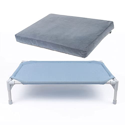 Erhöhtes Haustierbett, erhöhtes Hundebett, großes Hundesofa, erhöhtes Hundebett, Outdoor, erhöhtes Haustierbett, Kühlmatte, Hundebett, Hunde, Campingbett, waschbar, atmungsaktives Mesh & rutschfeste Erhöhtes Haustierbett, erhöhtes Hundebett, großes Hundesofa, erhöhtes Hundebett, Outdoor, erhöhtes Haustierbett, Kühlmatte, Hundebett, Hunde, Campingbett, waschbar, atmungsaktives Mesh & rutschfeste von ALKANI