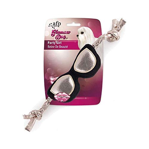 ALL FOR PAWS AFP3510 Plüschtier für Hunde, Brille, Party Girl Glamour Dog von ALL FOR PAWS