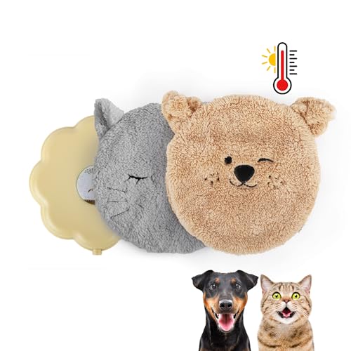 ALL FOR PAWS Beheiztes Katzenbett für den Innenbereich, mikrowellengeeignete Heizkissen für Katzen, Welpen und kleine Haustiere, nicht elektrisches Heiz-Hundebett mit 2 gemütlichen Bezügen ALL FOR PAWS Beheiztes Katzenbett für den Innenbereich, mikrowellengeeignete Heizkissen für Katzen, Welpen und kleine Haustiere, nicht elektrisches Heiz-Hundebett mit 2 gemütlichen Bezügen von ALL FOR PAWS