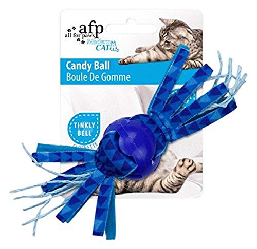 ALL FOR PAWS Candy Ball Katzenspielzeug, 17 cm von ALL FOR PAWS