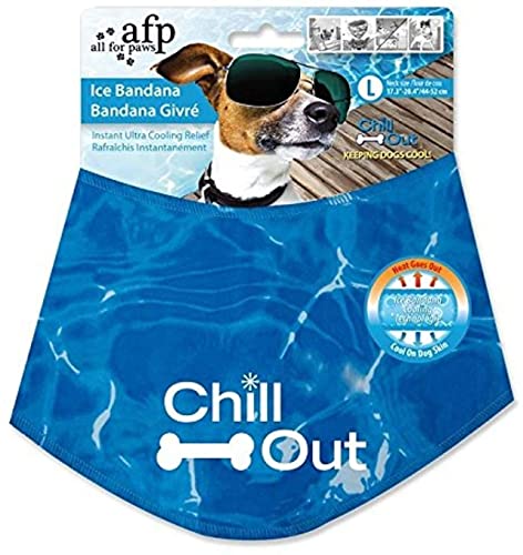 ALL FOR PAWS Chill Out Ice Bandana, Large von ALL FOR PAWS