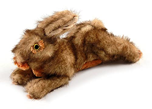 ALL FOR PAWS Classic - Brown Rabbit - brauner Hase mit Quietscher - Hundespielzeug - Größe: Small von ALL FOR PAWS