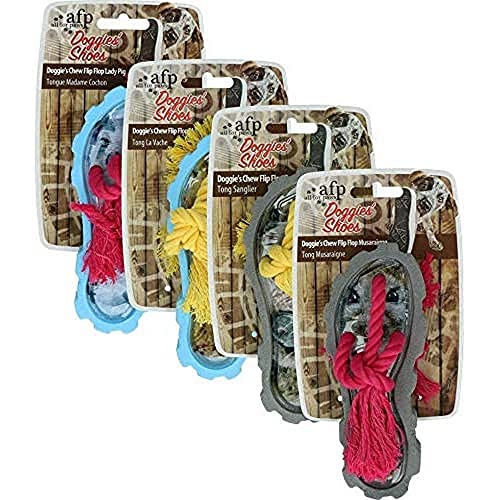ALL FOR PAWS Doggie's Shoes Musaraigne Flip-Flop Kauspielzeug, 2,65 kg ALL FOR PAWS Doggie's Shoes Musaraigne Flip-Flop Kauspielzeug, 2,65 kg von ALL FOR PAWS