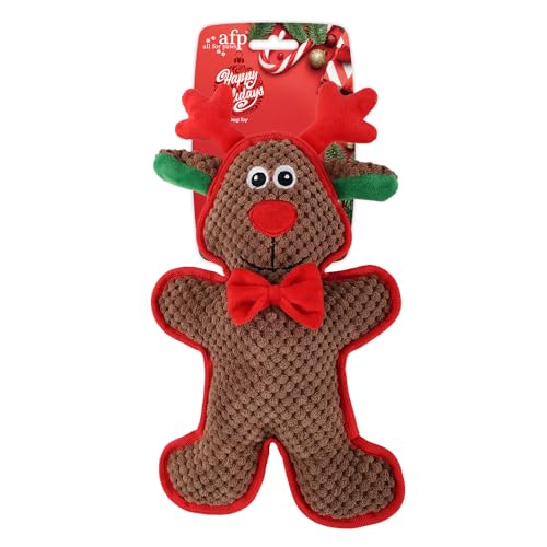 ALL FOR PAWS Weihnachten Plüsch Quietschen Hund Spielzeug, Buddy Rentier Hund Plüsch Spielzeug Hund Geschenke Kauen Spielzeug ALL FOR PAWS Weihnachten Plüsch Quietschen Hund Spielzeug, Buddy Rentier Hund Plüsch Spielzeug Hund Geschenke Kauen Spielzeug von ALL FOR PAWS