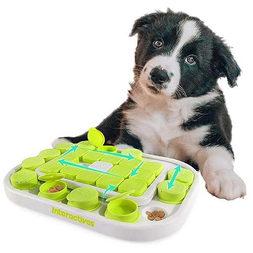 ALL FOR PAWS Hunde-Puzzle-Spielzeug, Leckerli-Spender, Hundespielzeug, Hundeanreicherungsspielzeug für IQ-Training und Gehirnstimulation, Hundeleckerl-Puzzle, Hundespielzeug, interaktiv von ALL FOR PAWS