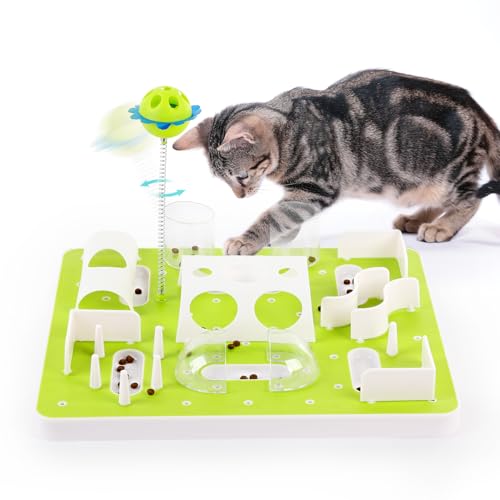ALL FOR PAWS Katzenspielzeug Leckerbissen-Labyrinth, Verstellbarer Schwierigkeitsgrad, fördert Intelligenz ALL FOR PAWS Katzenspielzeug Leckerbissen-Labyrinth, Verstellbarer Schwierigkeitsgrad, fördert Intelligenz von ALL FOR PAWS
