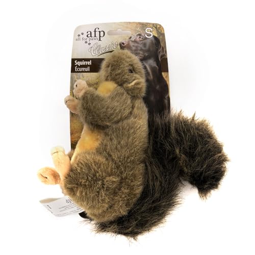 ALL FOR PAWS Hundespielzeug Quietschend, Eichhörnchen Kuscheltier, Langlebig und Weiches Dog Toys, Stimuliert Spiel- und Jagdtrieb, Mit Lustigen Geräuschen, 16 x 18 x 5.5 cm, klein ALL FOR PAWS Hundespielzeug Quietschend, Eichhörnchen Kuscheltier, Langlebig und Weiches Dog Toys, Stimuliert Spiel- und Jagdtrieb, Mit Lustigen Geräuschen, 16 x 18 x 5.5 cm, klein von ALL FOR PAWS