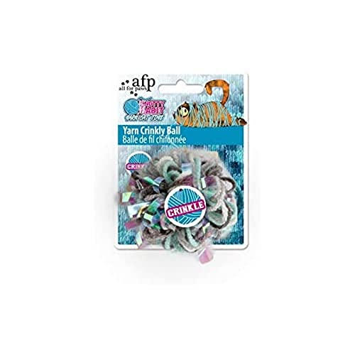 ALL FOR PAWS Knotty Habit Knisterball für Katzen, 0,65 kg von ALL FOR PAWS