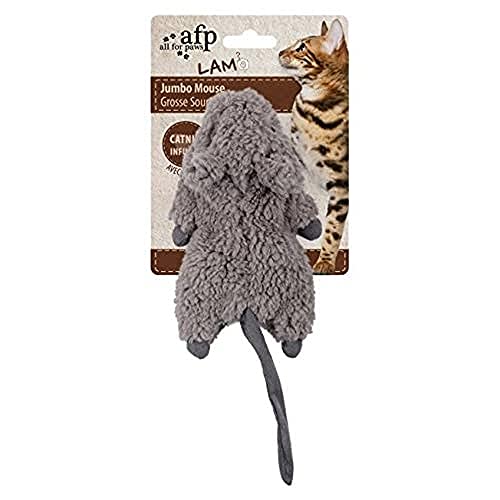 ALL FOR PAWS Lamb-Katzenspielzeug in Mausform, 19 cm ALL FOR PAWS Lamb-Katzenspielzeug in Mausform, 19 cm von ALL FOR PAWS