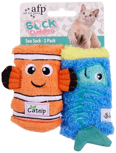 ALL FOR PAWS Sock Cuddler Sea Sock 2-teilig, 1,7 kg von ALL FOR PAWS