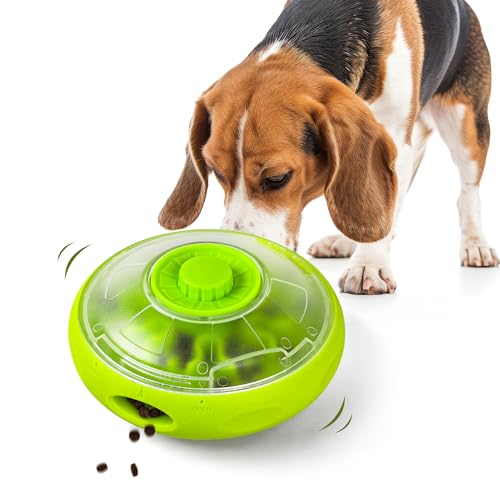 ALL FOR PAWS UFO Interaktiver Leckerli-Spender für Hunde - Robustes Intelligenzspielzeug mit Slow Feeder & Wackelfunktion zur geistigen Förderung ALL FOR PAWS UFO Interaktiver Leckerli-Spender für Hunde - Robustes Intelligenzspielzeug mit Slow Feeder & Wackelfunktion zur geistigen Förderung von ALL FOR PAWS