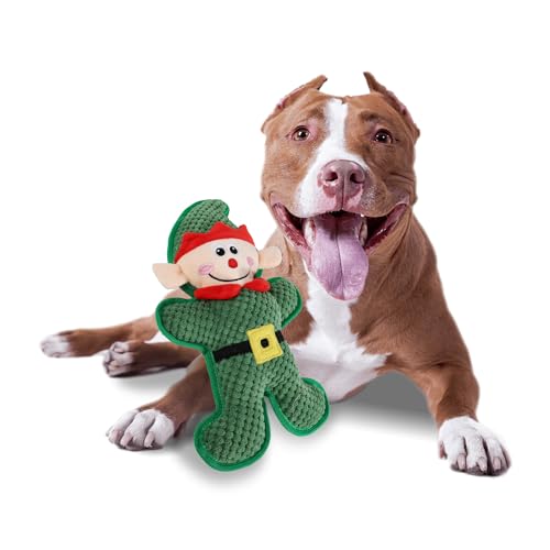 ALL FOR PAWS Weihnachtsplüsch quietschendes Hundespielzeug, Hundegeschenke Kauspielzeug Hunde Weihnachts-interaktives Spielzeug ALL FOR PAWS Weihnachtsplüsch quietschendes Hundespielzeug, Hundegeschenke Kauspielzeug Hunde Weihnachts-interaktives Spielzeug von ALL FOR PAWS