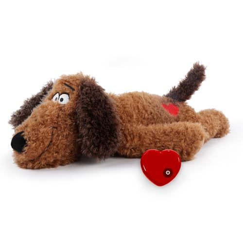 All F0R Paws Hundespielzeug, Herzschlag-Welpenspielzeug, zur Linderung von Angstzuständen und Verhaltenstraining, Spielzeug für Hunde All F0R Paws Hundespielzeug, Herzschlag-Welpenspielzeug, zur Linderung von Angstzuständen und Verhaltenstraining, Spielzeug für Hunde von ALL FOR PAWS